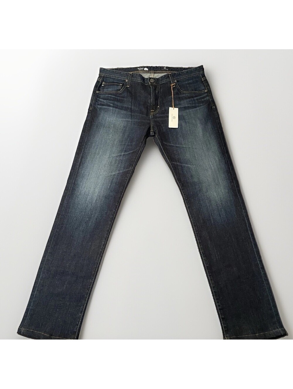 AG Adriano Goldschmied Tellis Slim Jeans Mens 36x34 Blue Modern Slim NWT $188